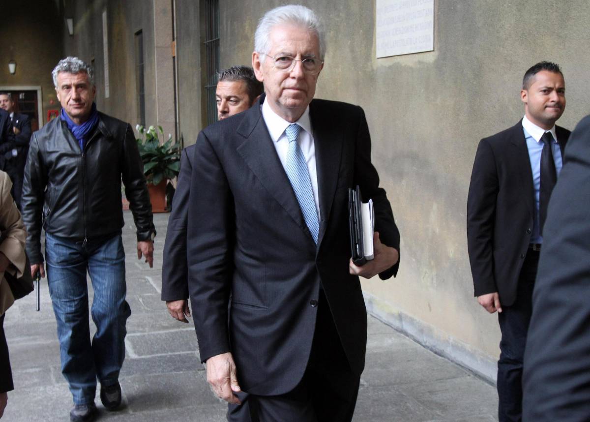 L'ex premier Mario Monti