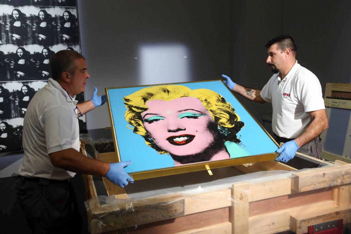 Una delle opere che saranno esposte in occasione della mostra "Warhol"