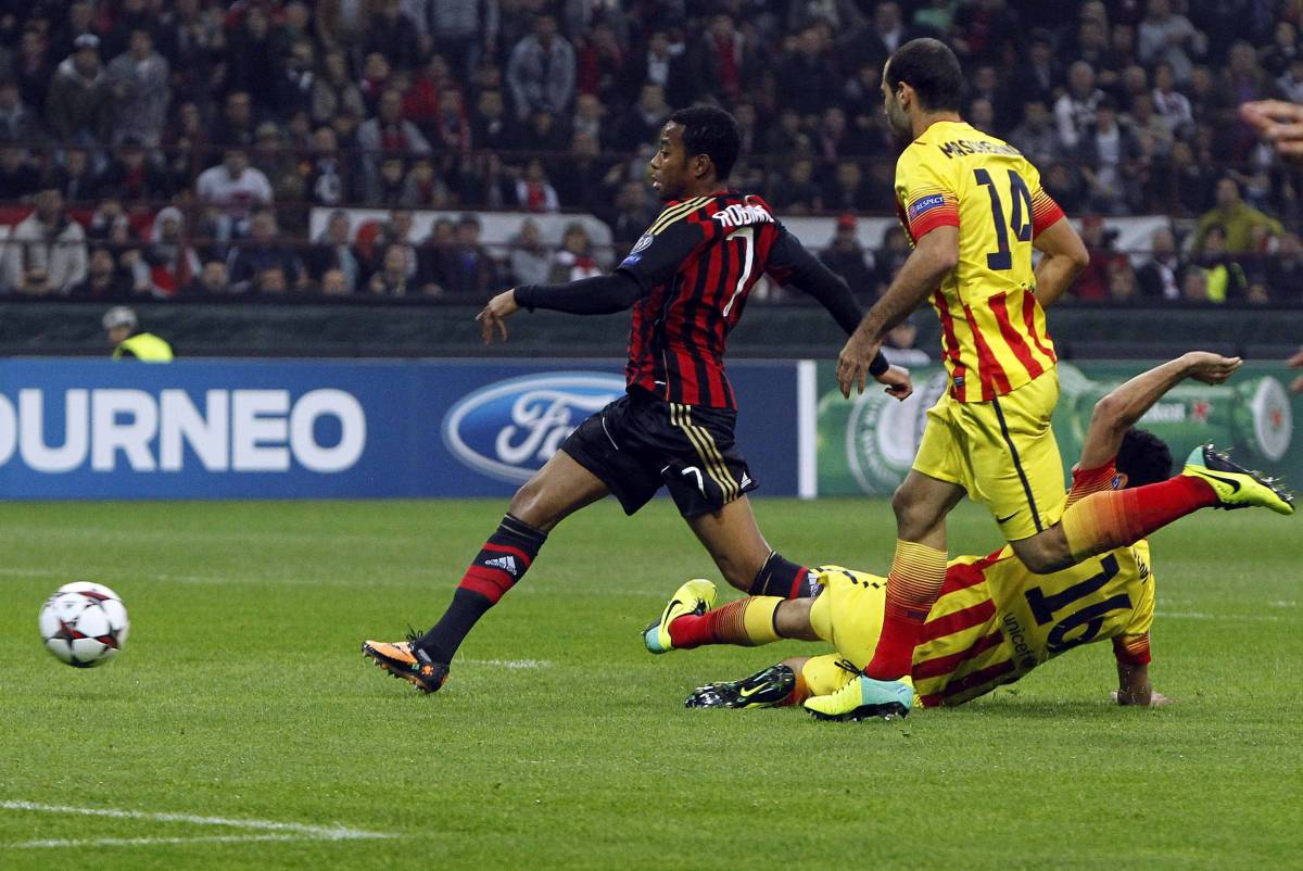 Robinho colpisce a freddo Messi sfata il tabù San Siro