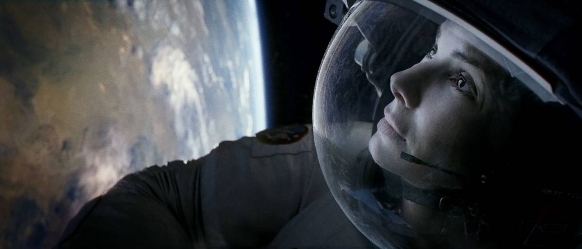 Sandra Bullock in "Gravity"