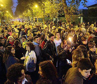 Sgomberi in vista in zona Certosa dopo la fiaccolata