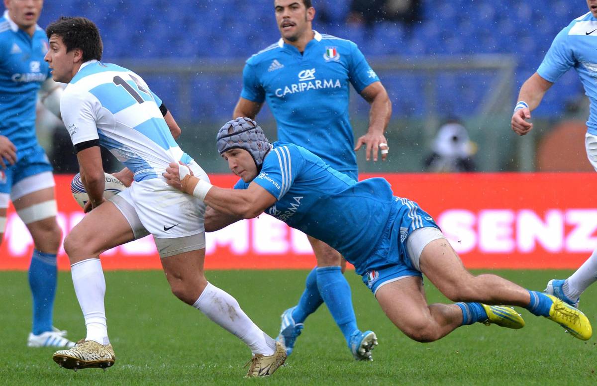 Rugby, altra sconfitta per l'Italia:  l'Argentina vince a Roma 19-14