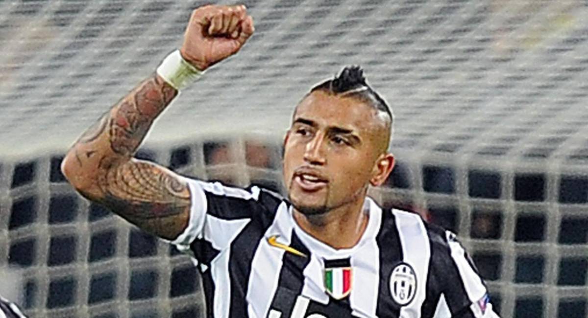 Tripletta del cileno Vidal: la Juventus spera ancora