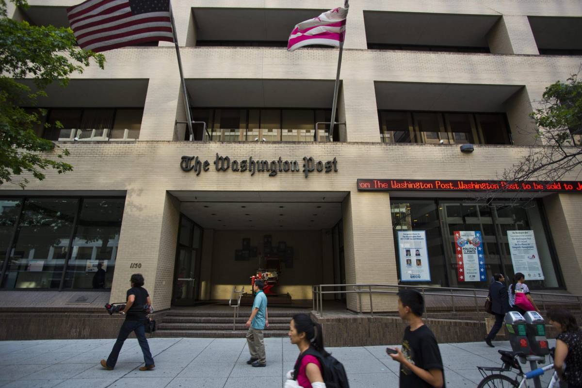 Il Washington Post ha venduto la sua sede per 159 milioni di dollari