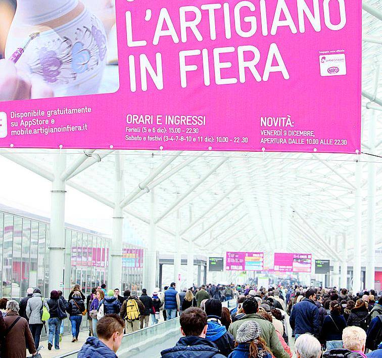 Apre l'Artigiano in Fiera tra storia e vetrine on line