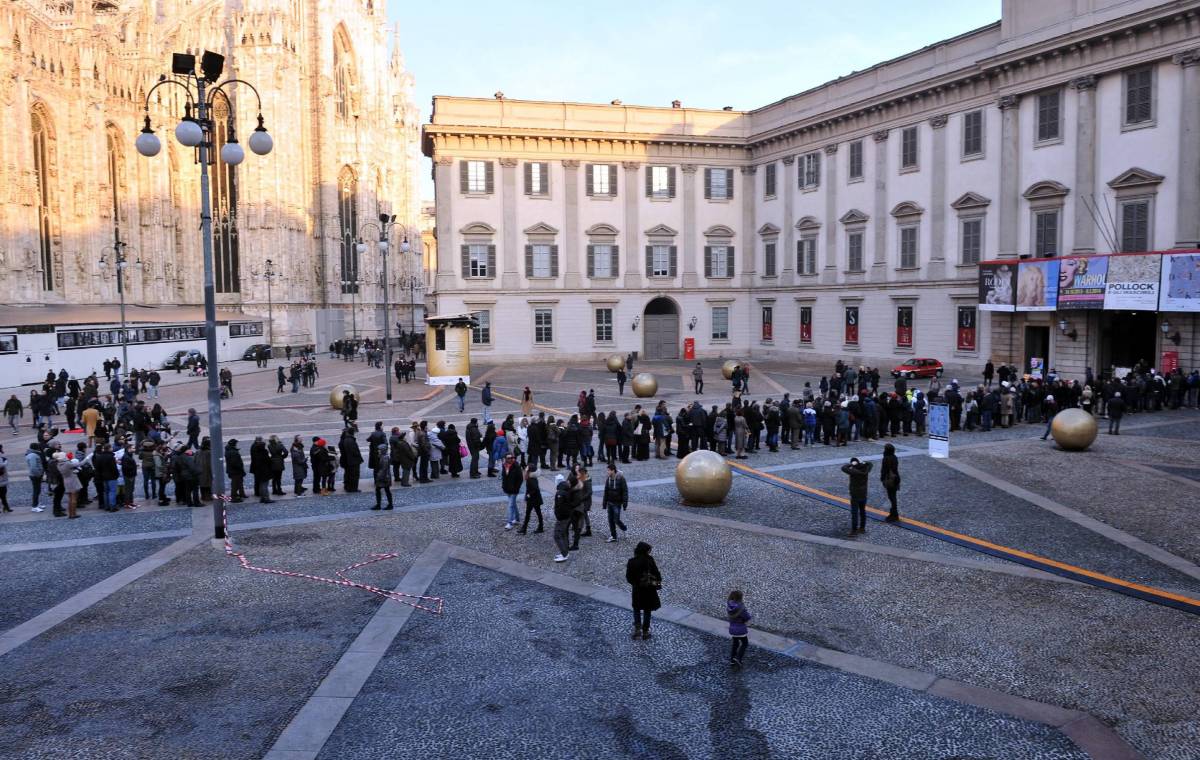 Tutti in fila nei musei. E anche il 2014 sarà «a regola d'arte»