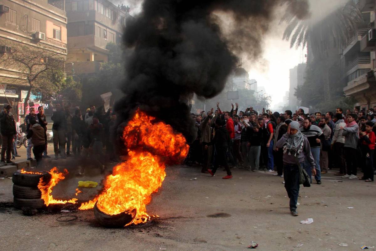 Al Cairo strage nella festa della rivolta