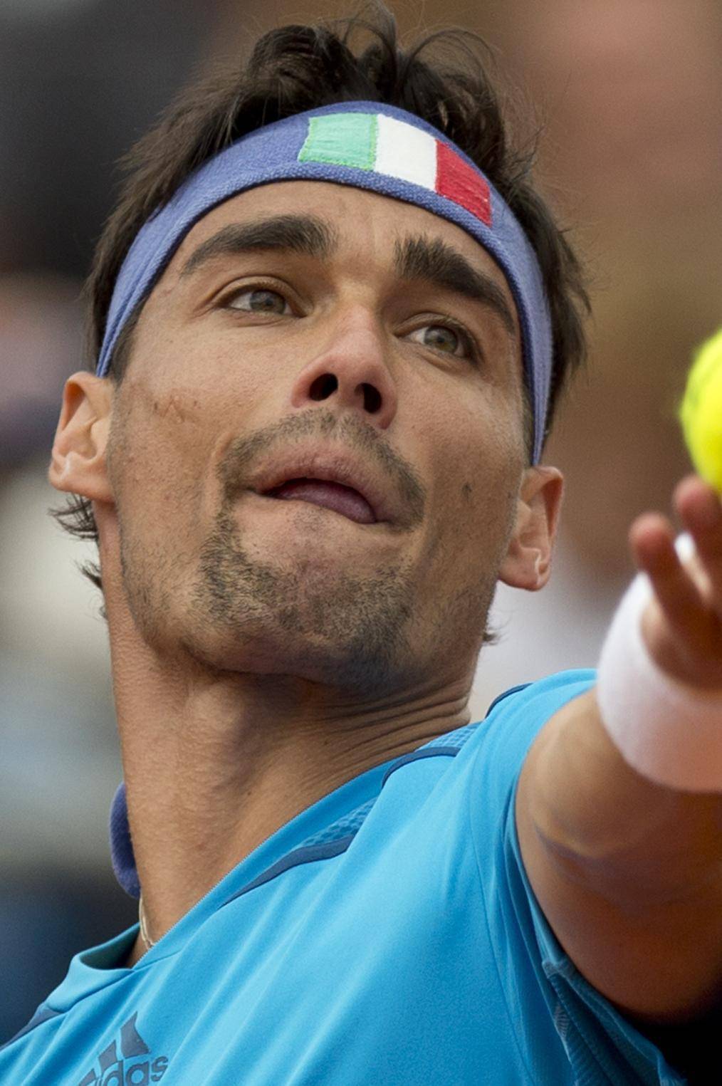 Fognini tiene l'Italia sul pari in Argentina