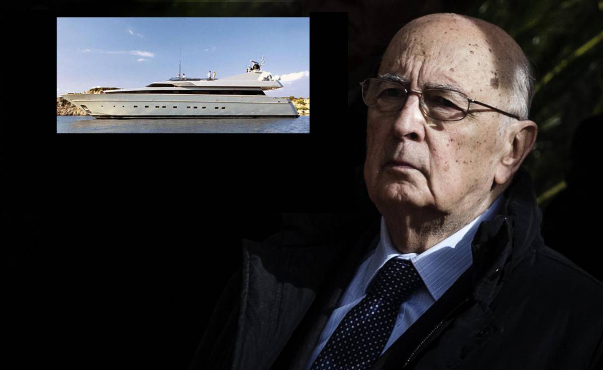Altro che crisi, Napolitano si fa lo yacht