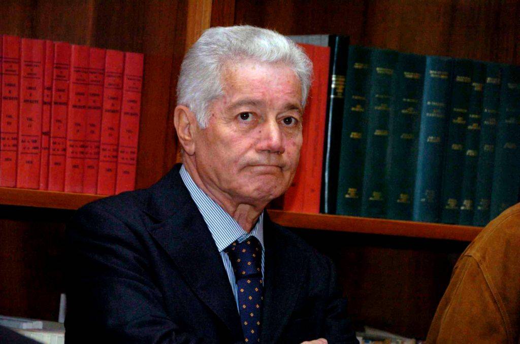 Morto Domenico Mennitti, politico e intellettuale
