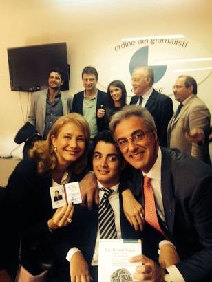 Dario, il più giovane giornalista d'Italia
