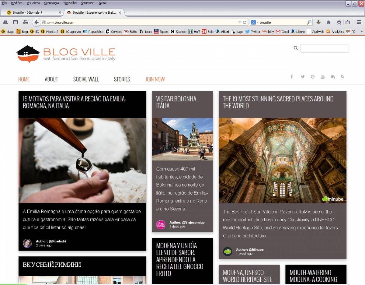 Emilia Romagna e Lombardia, trenta travel blogger esteri raccontano il Quadrilatero Unesco
