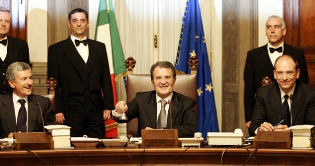 D'Alema, Prodi e Letta al governo insieme