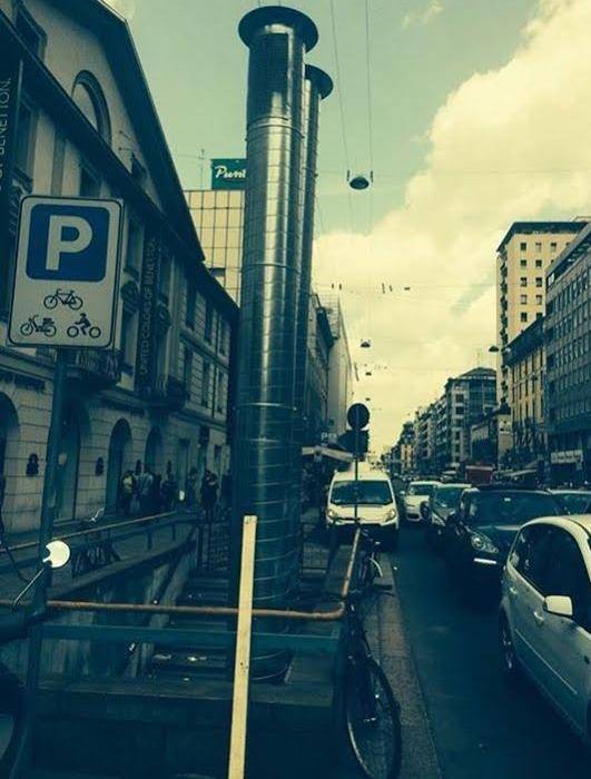 Buenos Aires, alberi per nascondere i camini