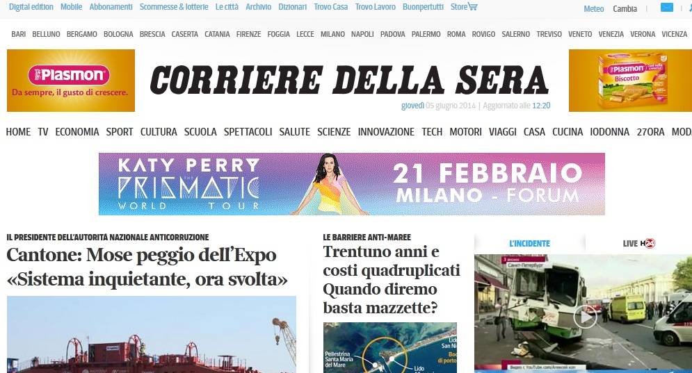 La denuncia di Wired: "Il Corriere ha gonfiato il traffico del sito internet"