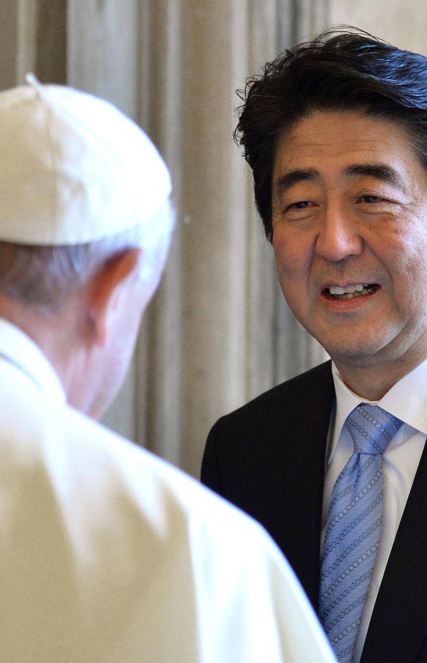 Shinzo Abe e il Papa
