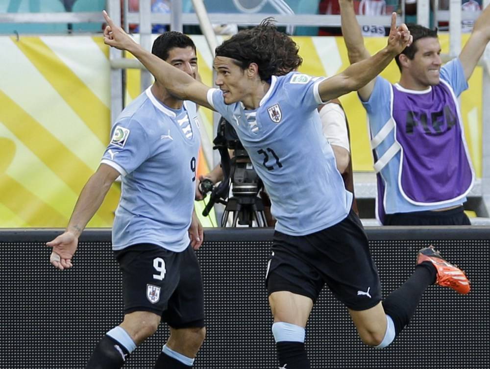 Suarez in dubbio, Uruguay sulle spalle di Cavani