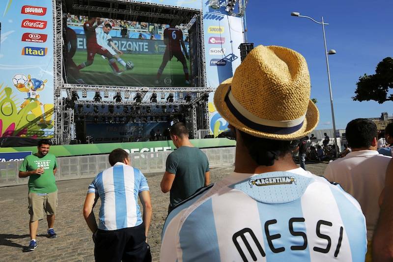 Attesa per Messi e la sua Argentina