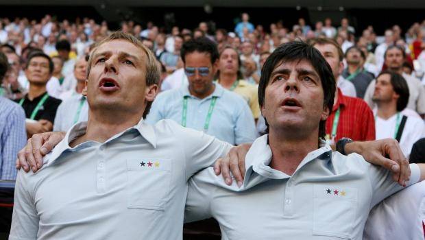 Klinsmann e Low durante la gestione comune della Germania nel 2006