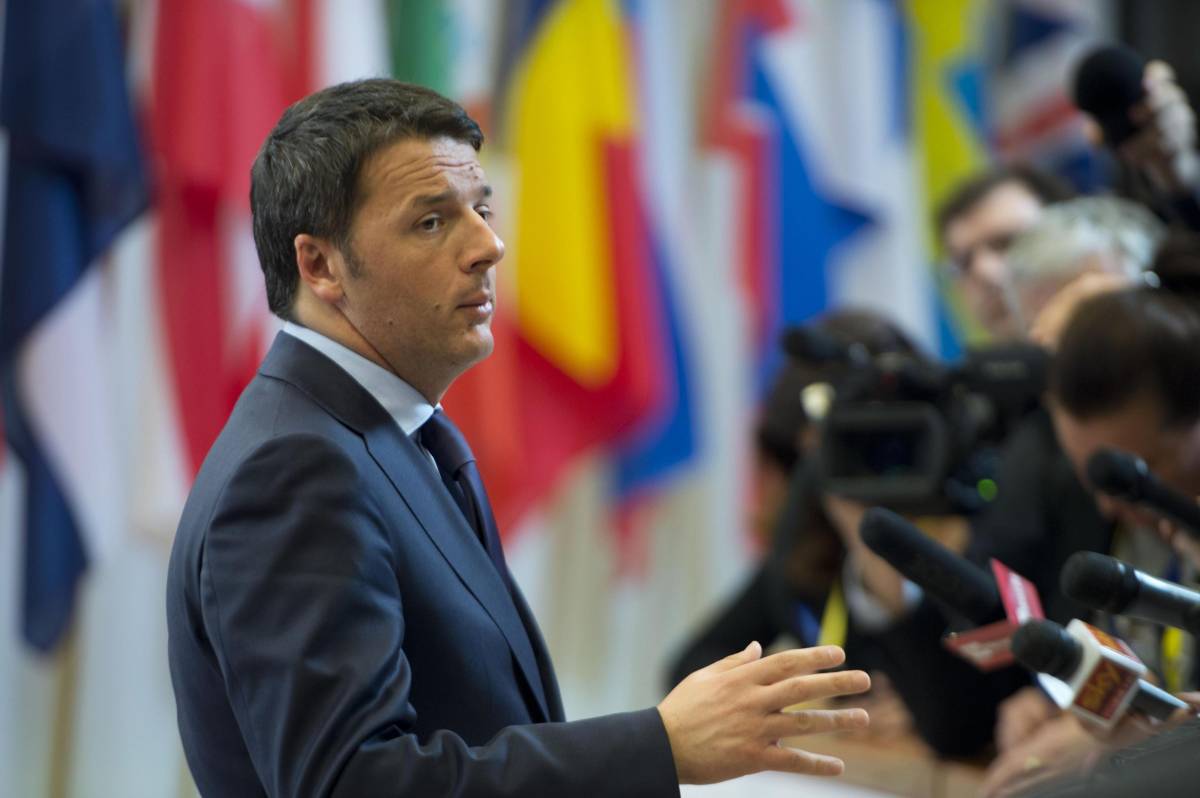 Renzi snobba l'Europa per andare a Porta a Porta