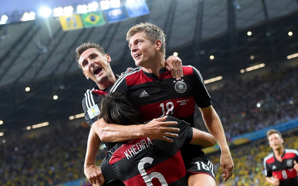 Germania panzer e talento Brasile, disfatta mai vista
