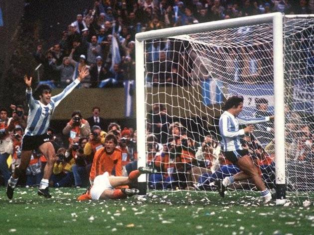 Nella finale del 1978 l'unica affermazione argentina in 8 incontri
