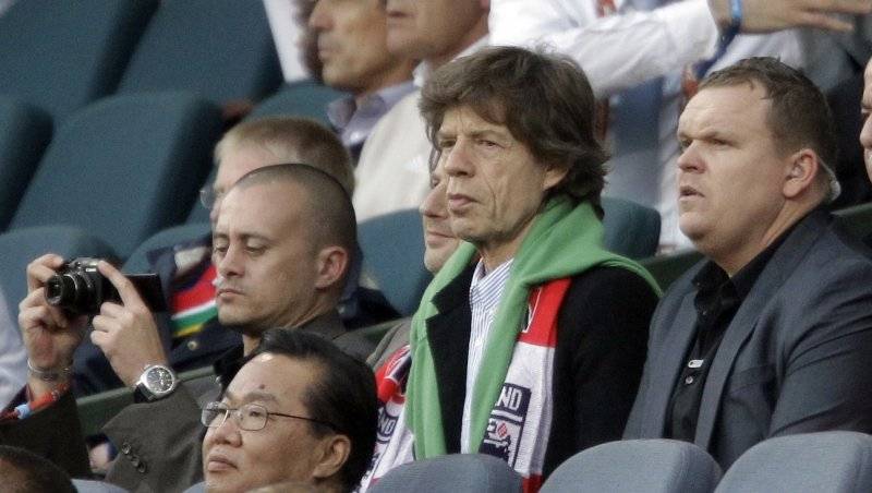Mick Jagger, causa per molti Brasiliani della disfatta verde-oro