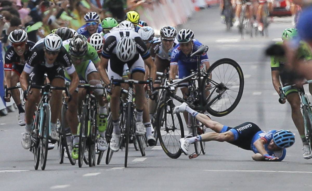 Volata di Trentin: il Tour parla ancora italiano