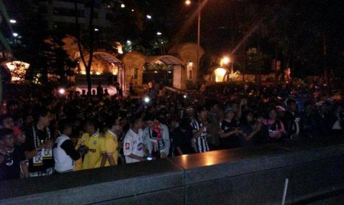 I fan della Juventus a Jakarta