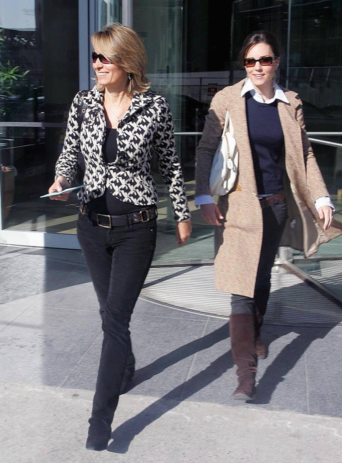 Kate Middleton. (a destra) duchessa di Cambridge, in compagnia di sua madre a Dublino