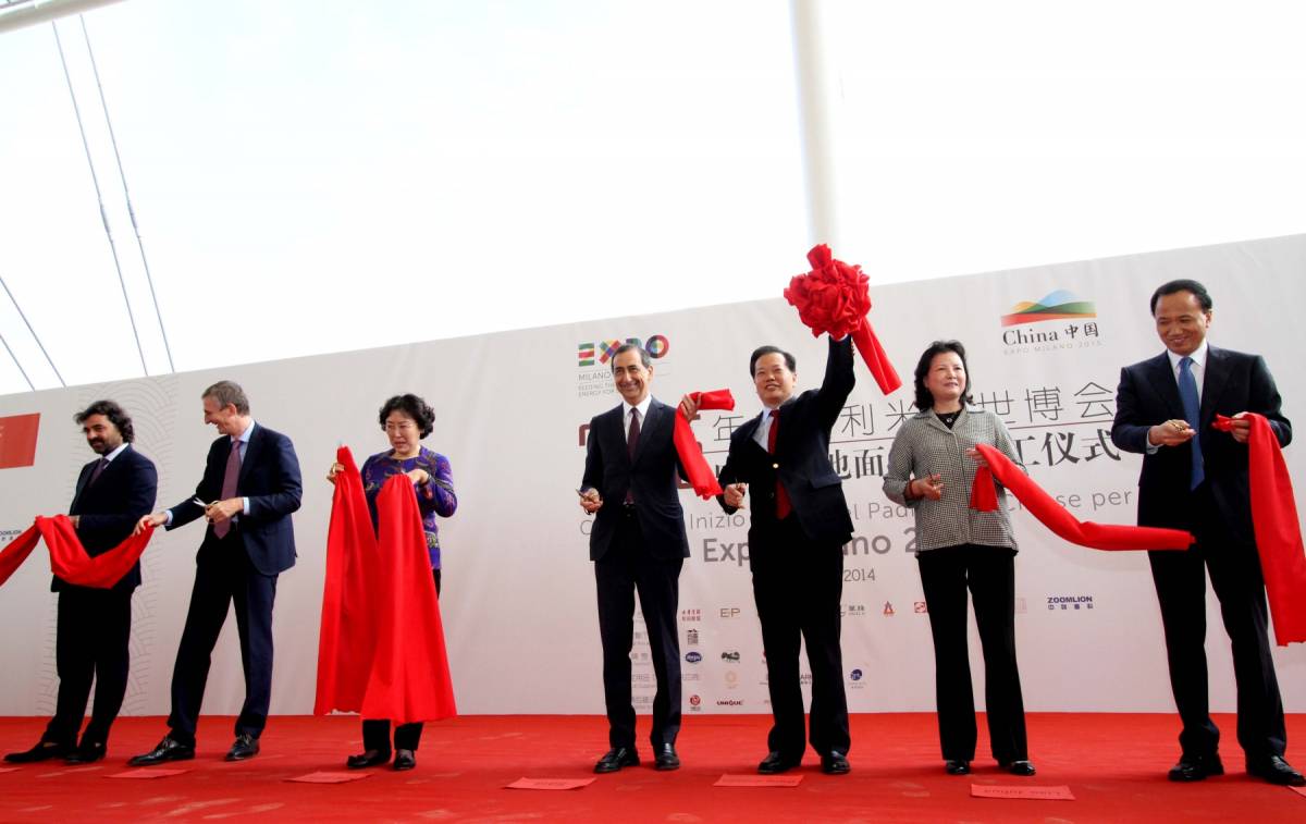 Cina da record a Expo, via al padiglione da 60 milioni di euro