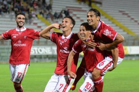 La gioia perugina per la vittoria a Bari