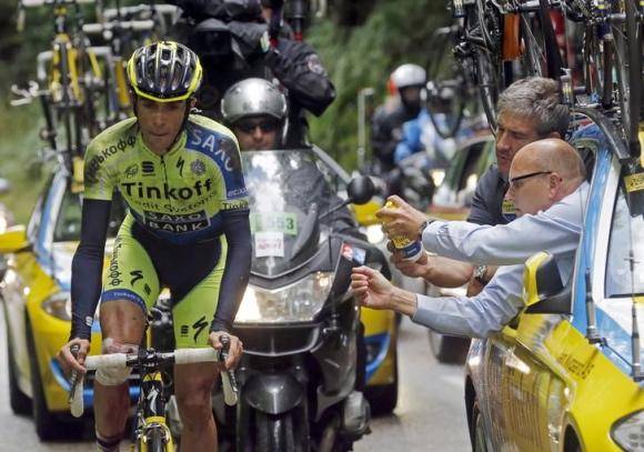 Contador, protagonista della 16 tappa. La Vuelta si avvicina