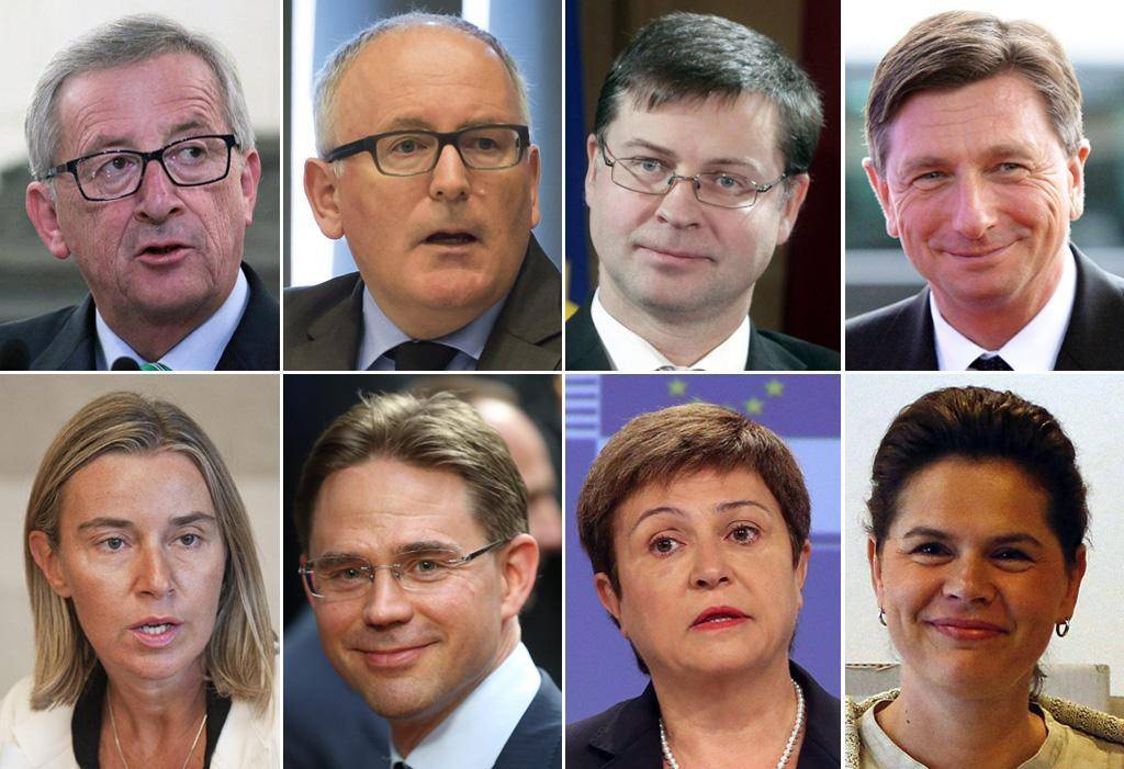 Ue, Juncker presenta i nuovi commissari europei
