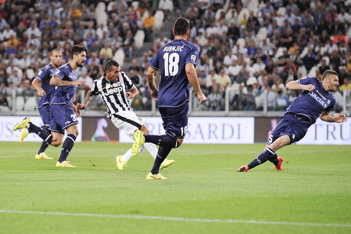 Tevez e Marchisio gol: Allegri replica Conte