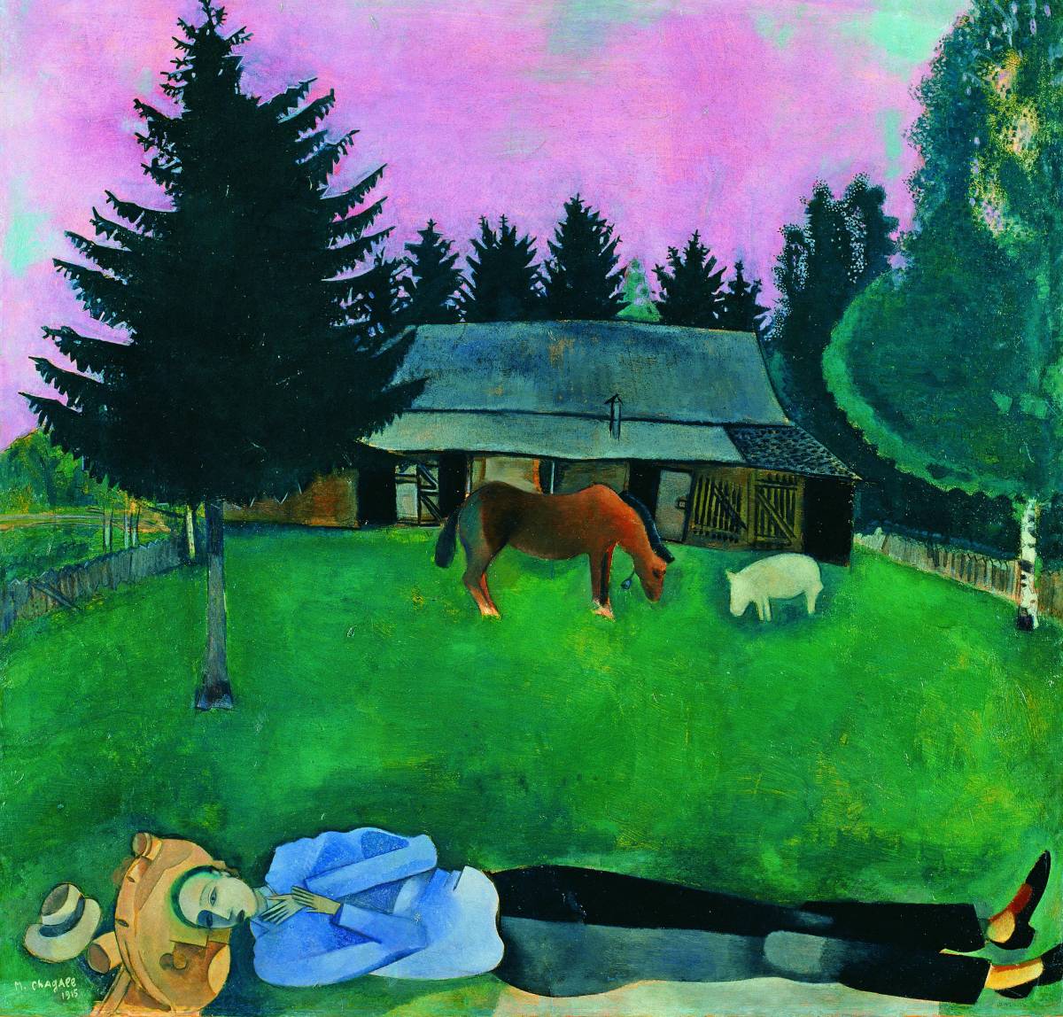 Chagall a Milano, fra nudi e Bibbia (con polemica)
