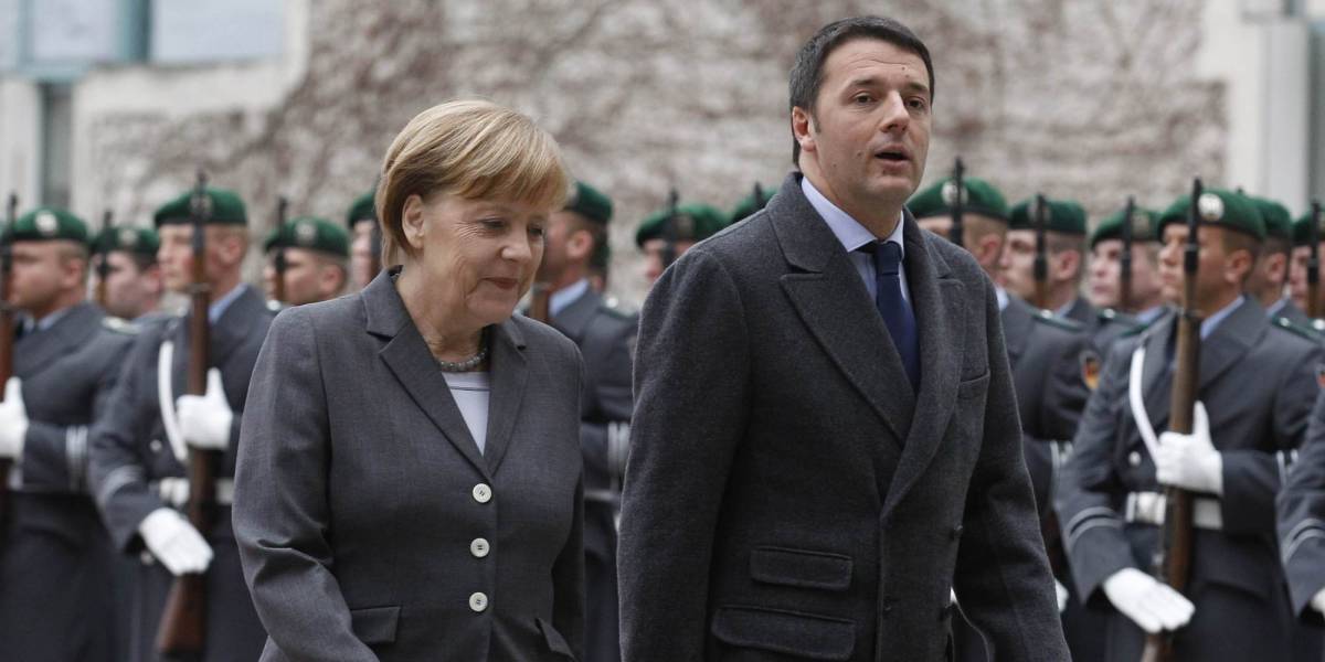 Ue, anche Renzi contro la Merkel: "Non tratti gli altri come studentelli"