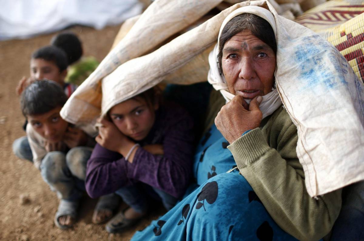 Profughi siriani in Turchia, nell'area di Sanliurfa