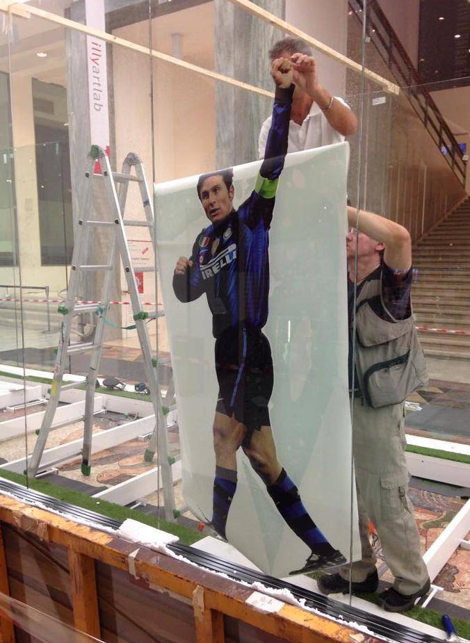 L'Inter è in crisi ma alla Triennale Zanetti è in mostra