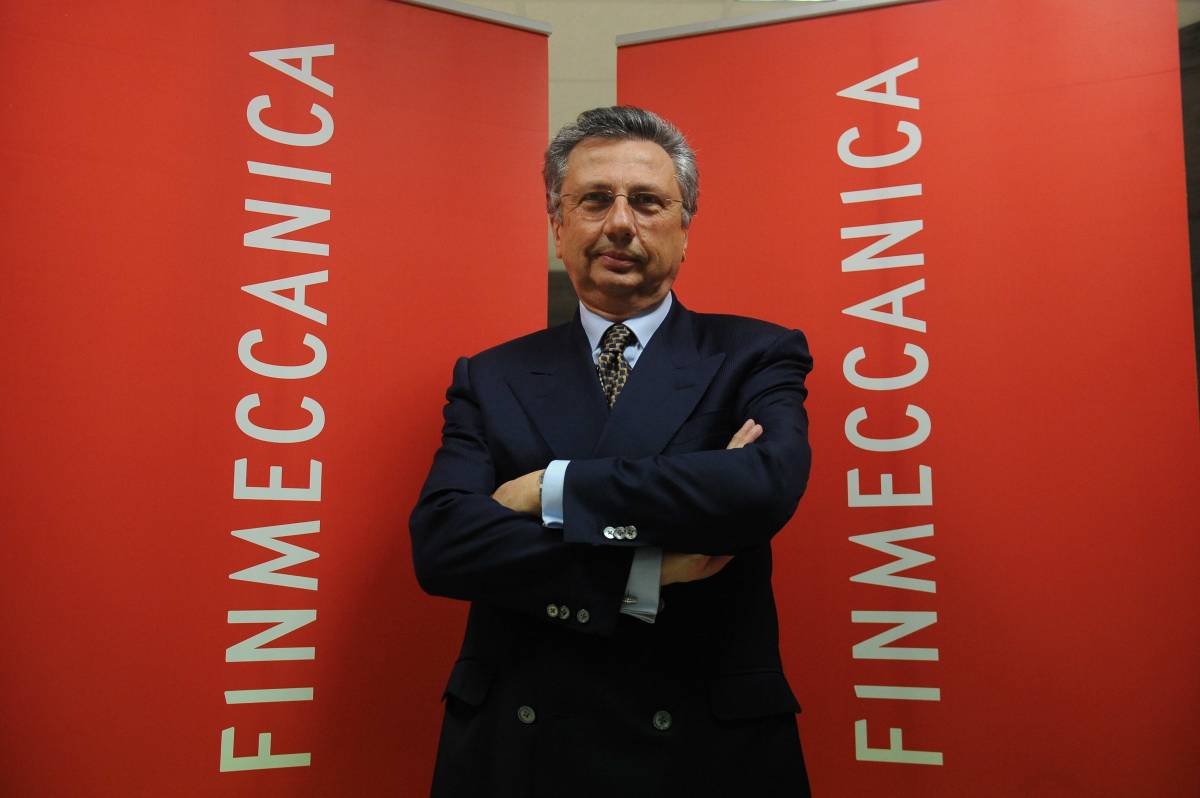 L'ex ad di Finmeccanica Giuseppe Orsi