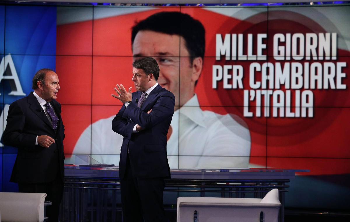 Bruno Vespa: "Renzi è il più cattivo di tutti, ma il governo è sempre l'editore"
