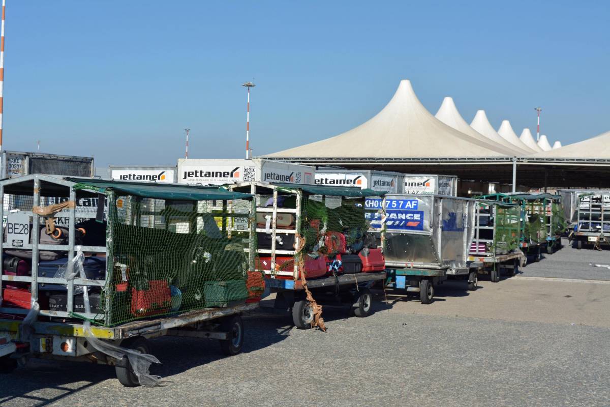 Caos bagagli a Fiumicino