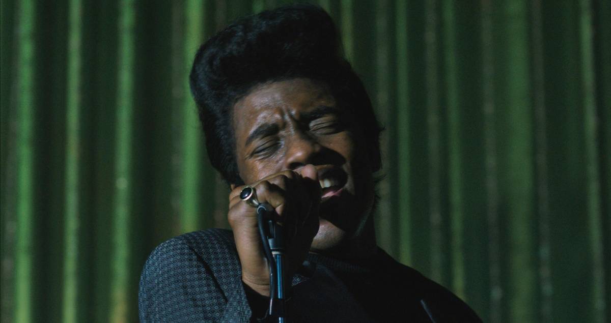 Chadwick Boseman nei panni di James Brown