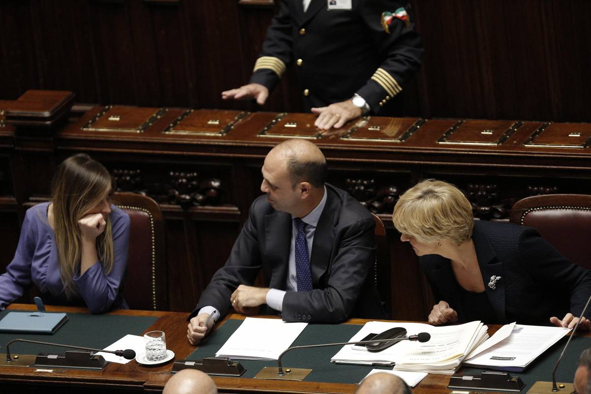 Il ministro Alfano alla Camera