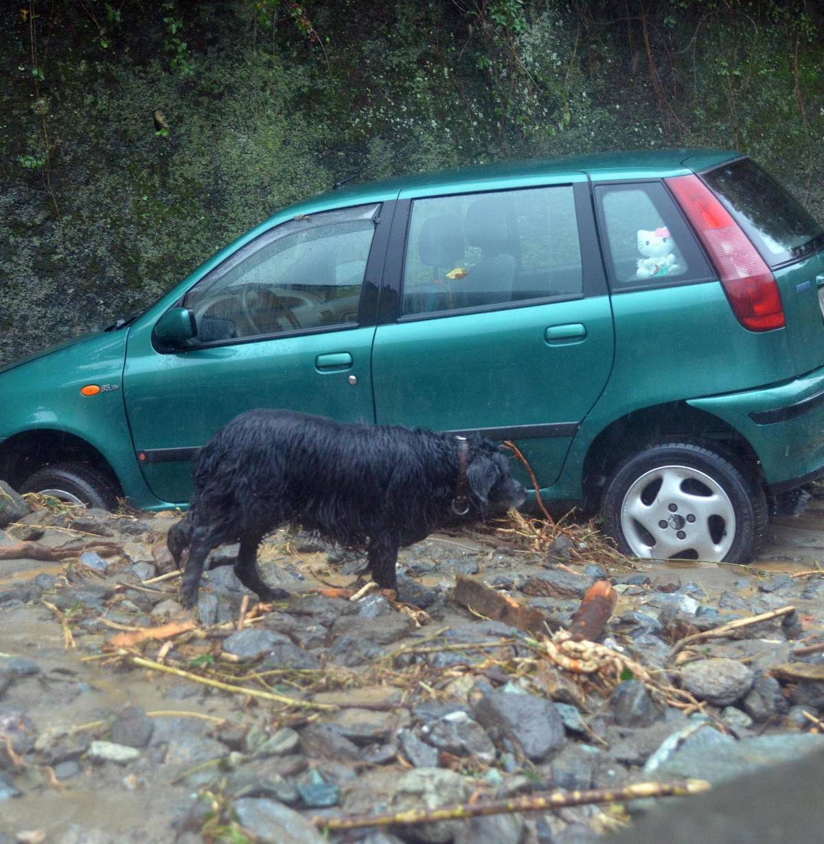 A Milano strade come fiumi e la piena del Po fa paura