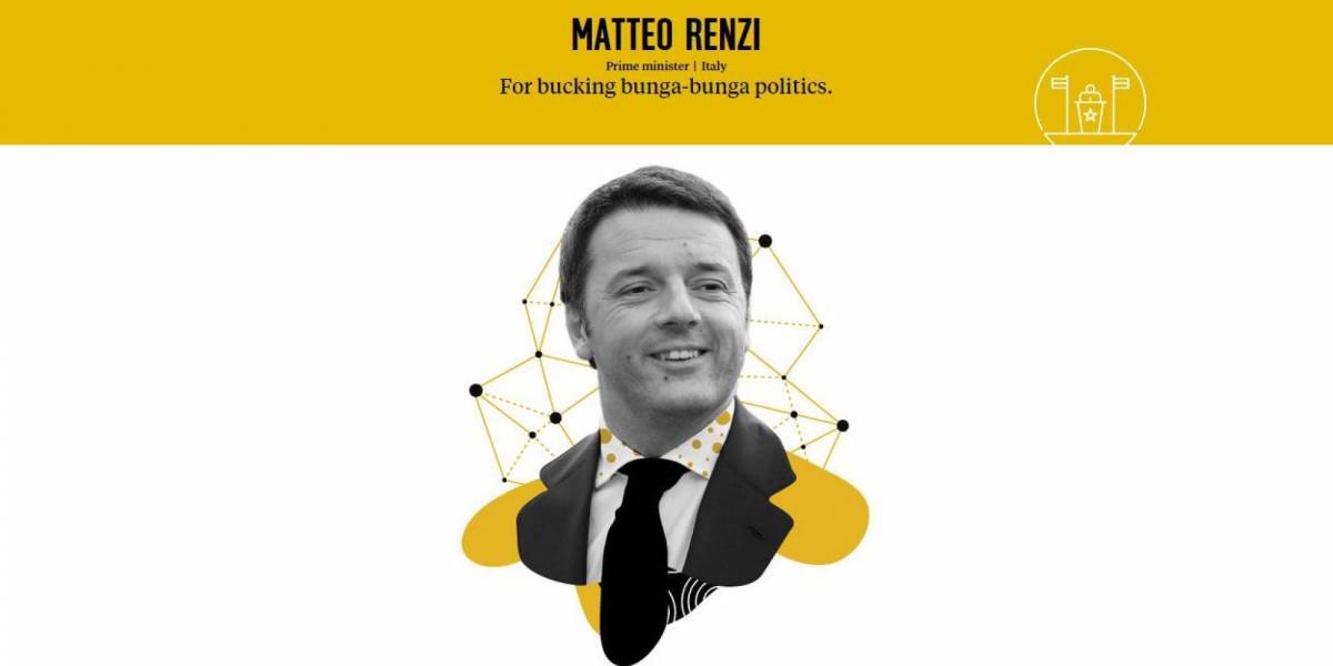Matteo Renzi eletto "pensatore globale" da Foreign policy