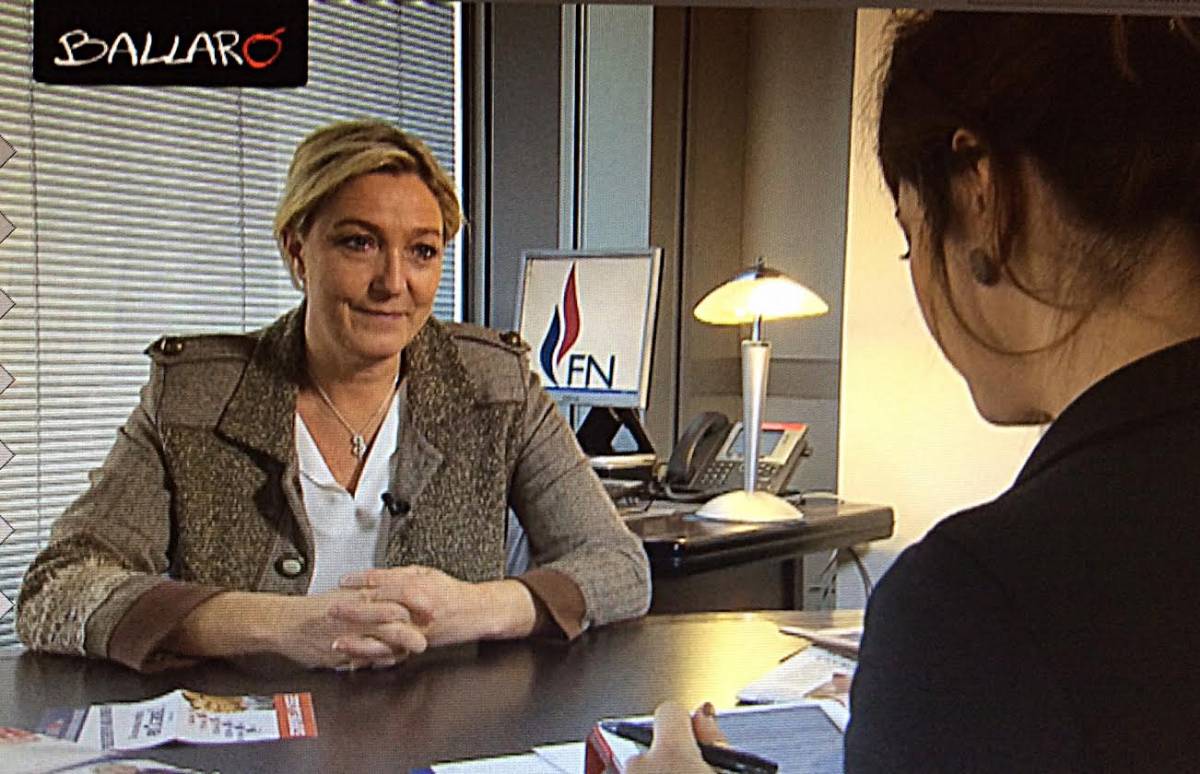 Marine Le Pen: "Renzi è come Monti"