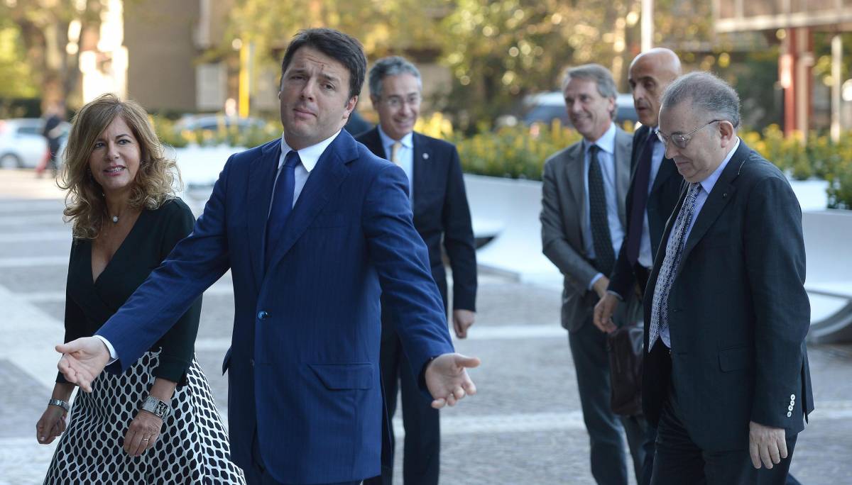 Renzi: "La mia sinistra non ha bisogno di esami del sangue"