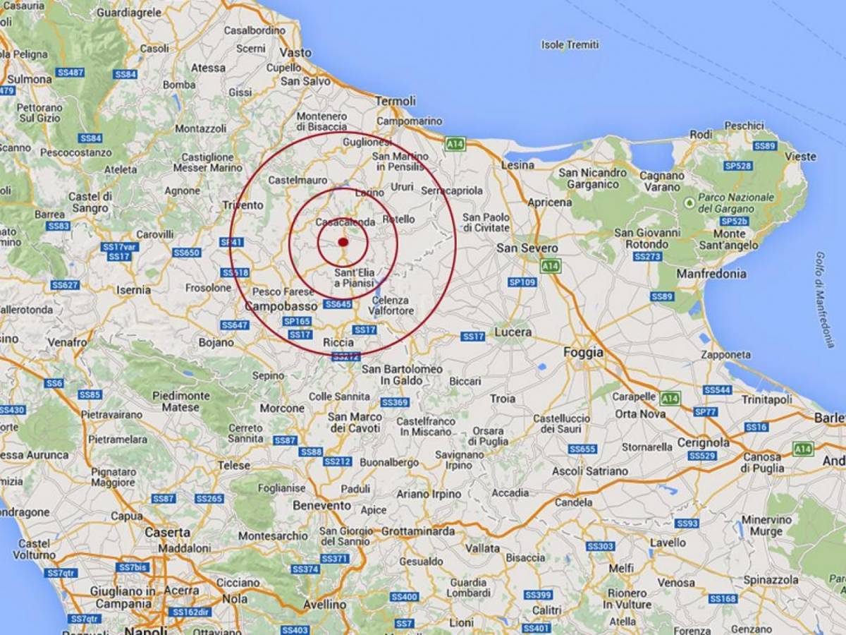 Terremoto in Molise: scossa da 4.1, nessun danno