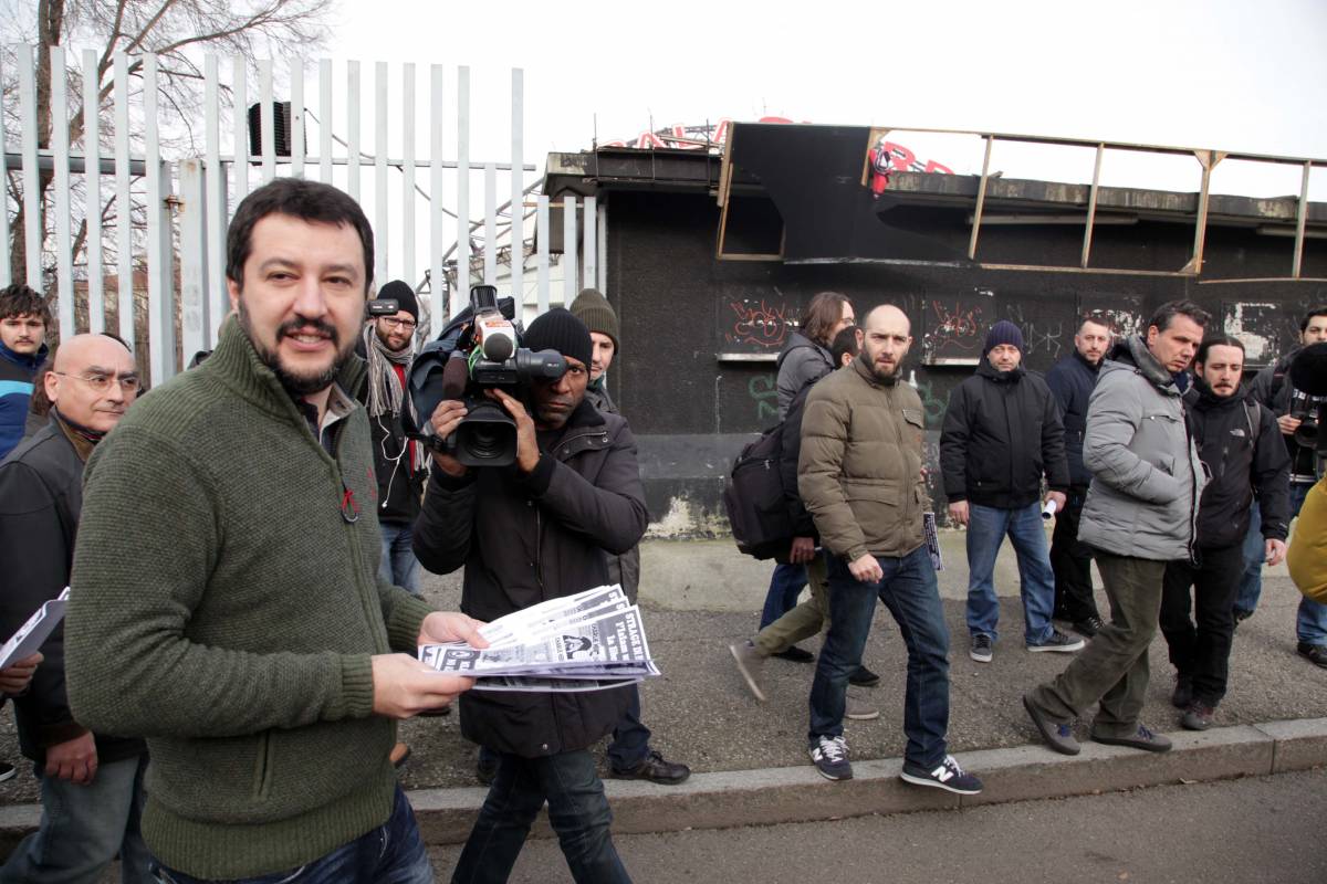 Salvini diserta la cerimonia di insediamento di Mattarella